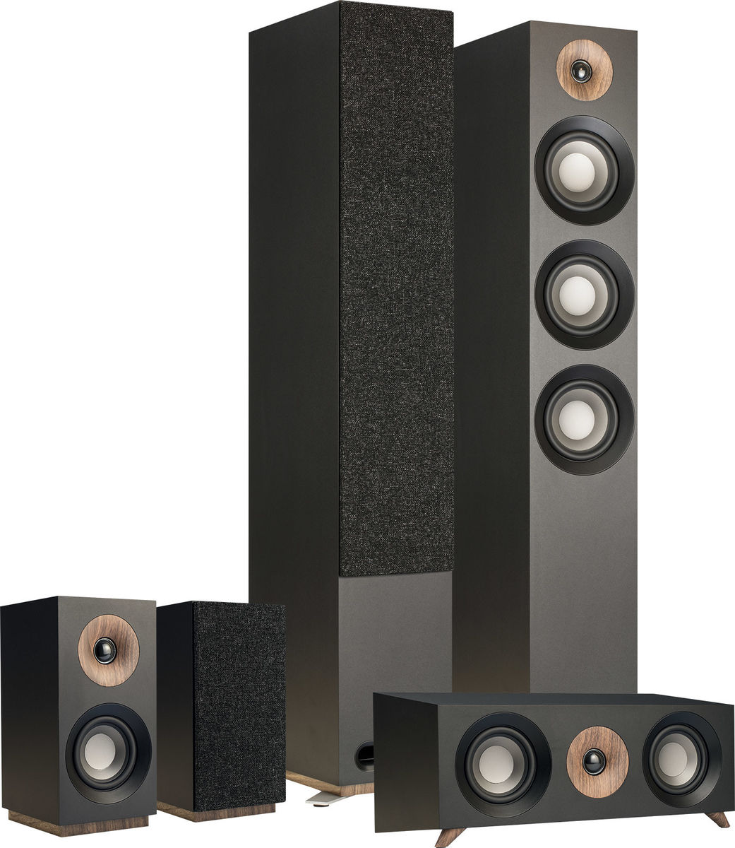 Packs d'enceintes grand spectacle Jamo S809 HCS Bois noir