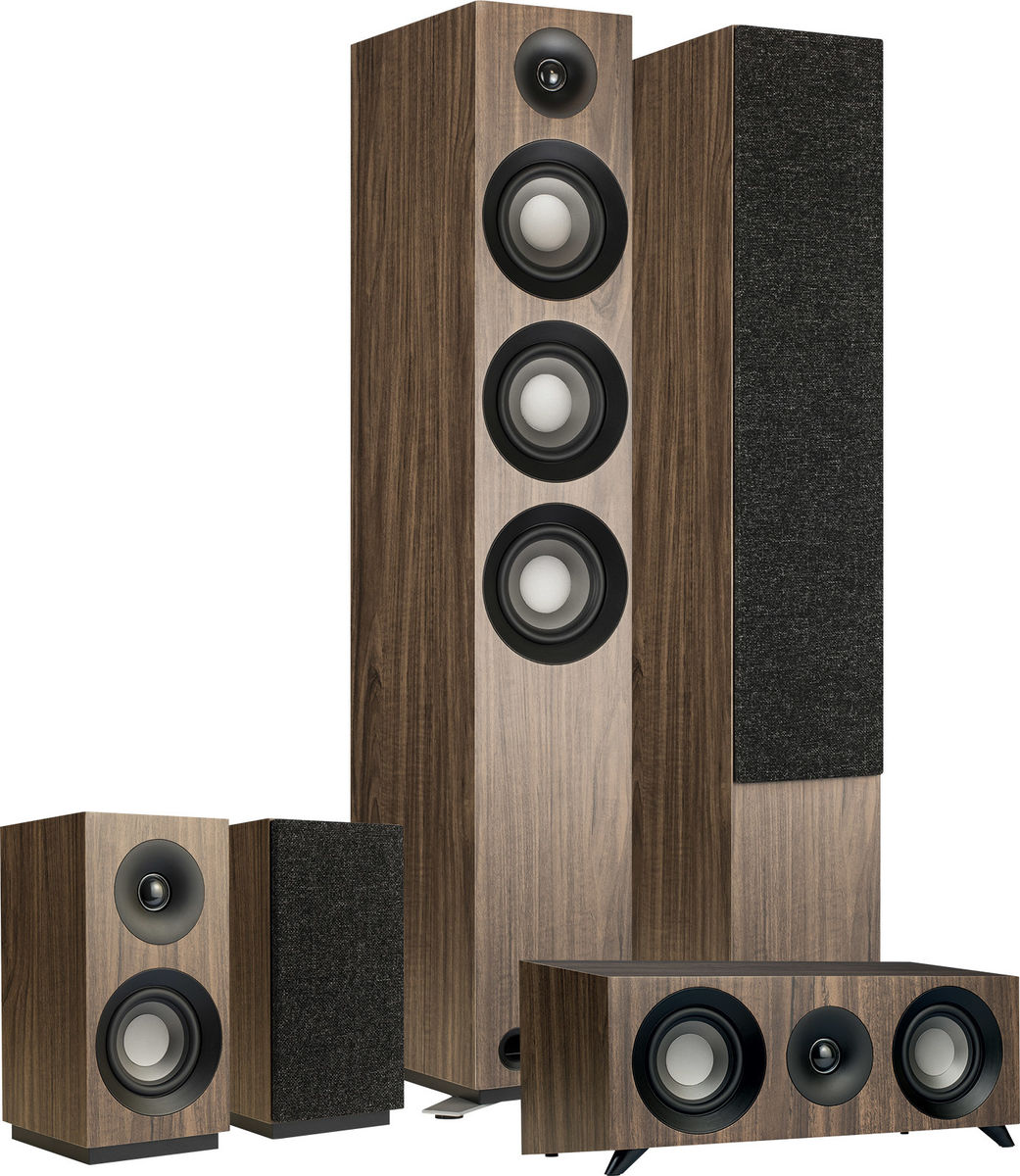 Packs d'enceintes grand spectacle Jamo S809 HCS Noyer