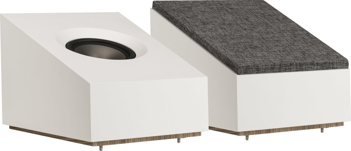 Enceintes Atmos Jamo S8 ATM Bois blanc