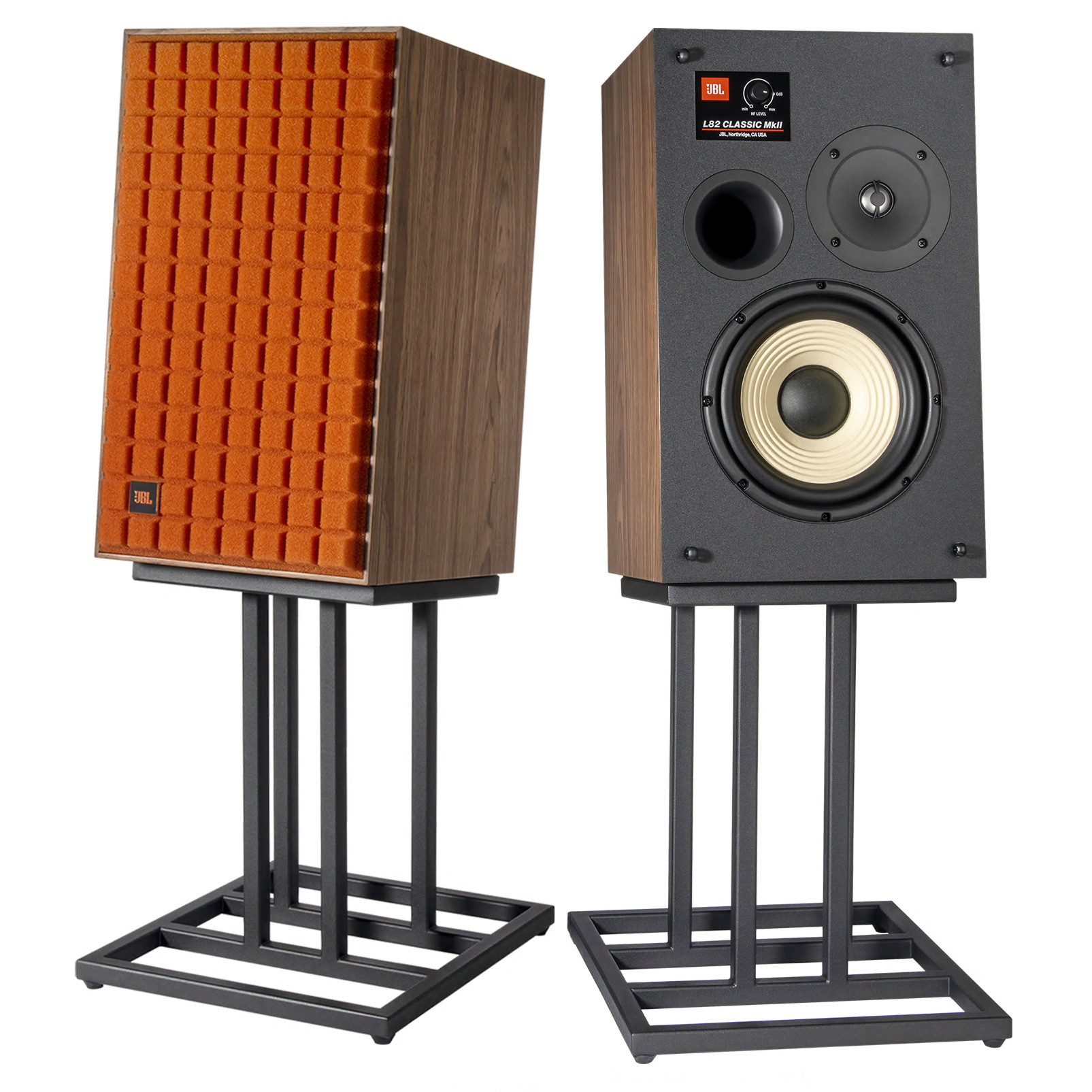 JBL L82 MKII Orange + JS80 - Enceintes colonne