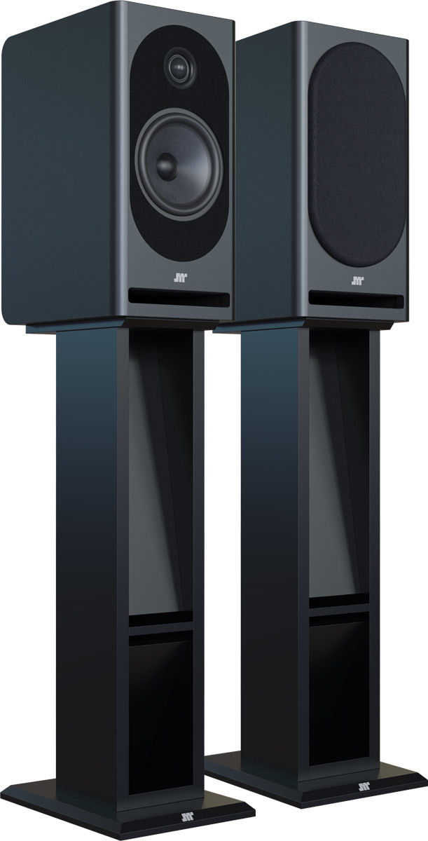 Enceintes compactes Jean-Marie Reynaud Bliss Jubilé Gris anthracite + Magic Stand II