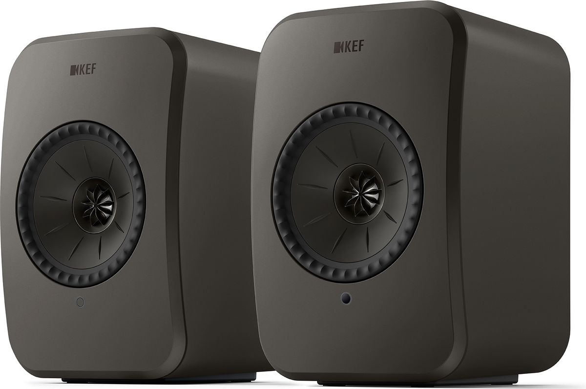 KEF LSX LT Gris Enceintes sans fil hi-fi