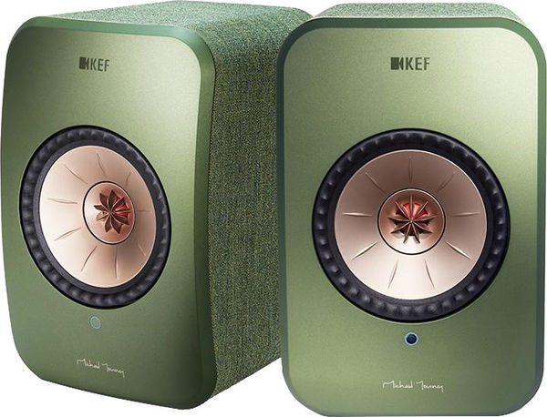 Enceintes connectées hi-fi KEF LSX Wireless Vert
