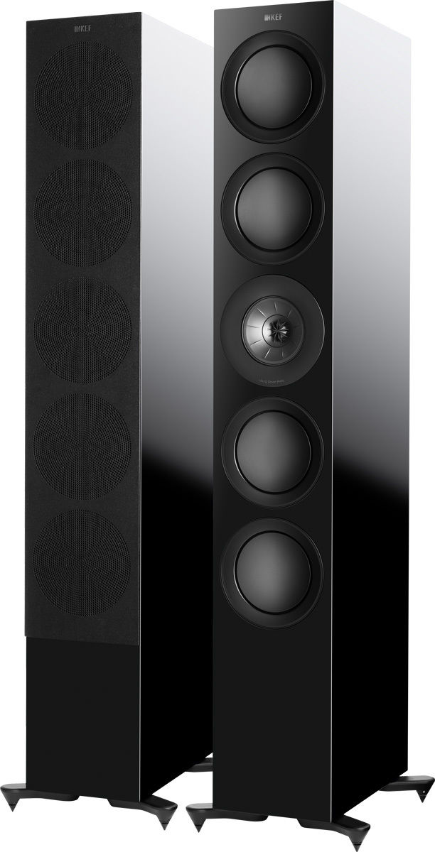 Enceintes colonne KEF R11 Noir laqué