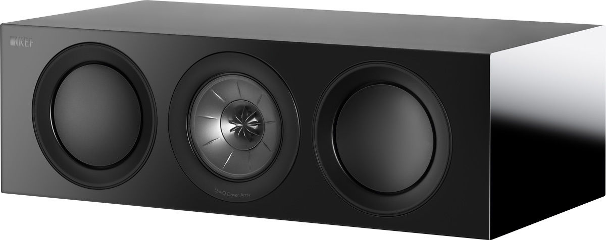 Enceintes centrales KEF R2C Noir laqué