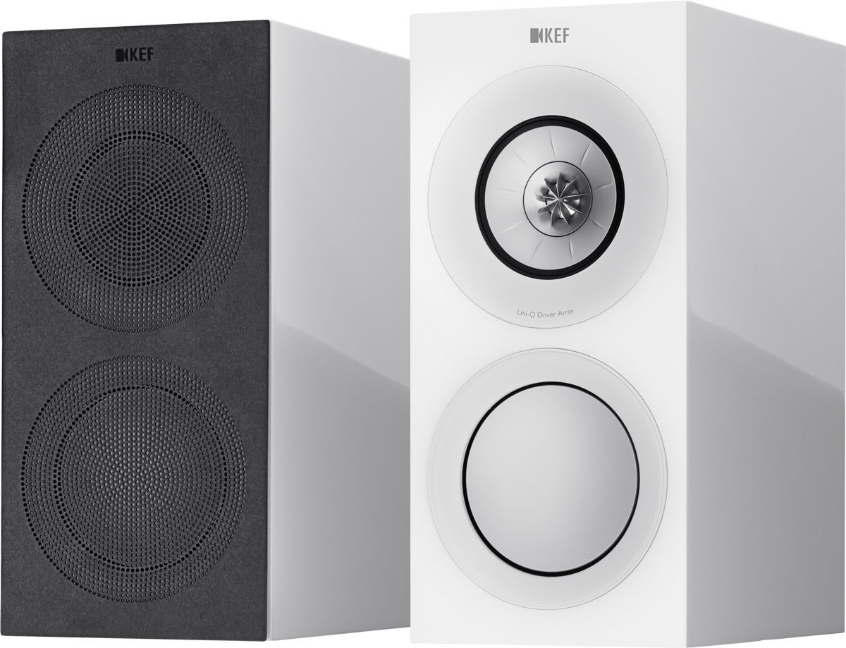 Enceintes compactes KEF R3 Blanc laqué