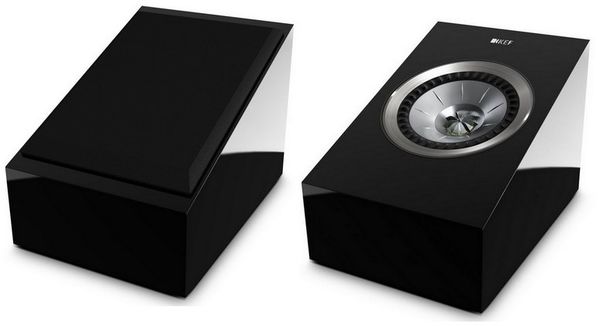 Enceintes Atmos KEF R8A Noir laqué