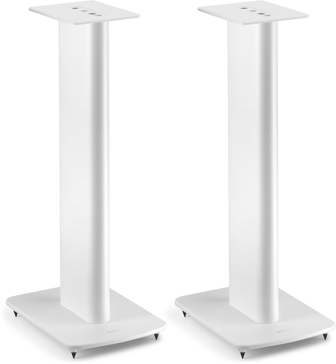 Pieds d'enceintes KEF Performance Speaker Stand Blanc pour LS50 et LS50W