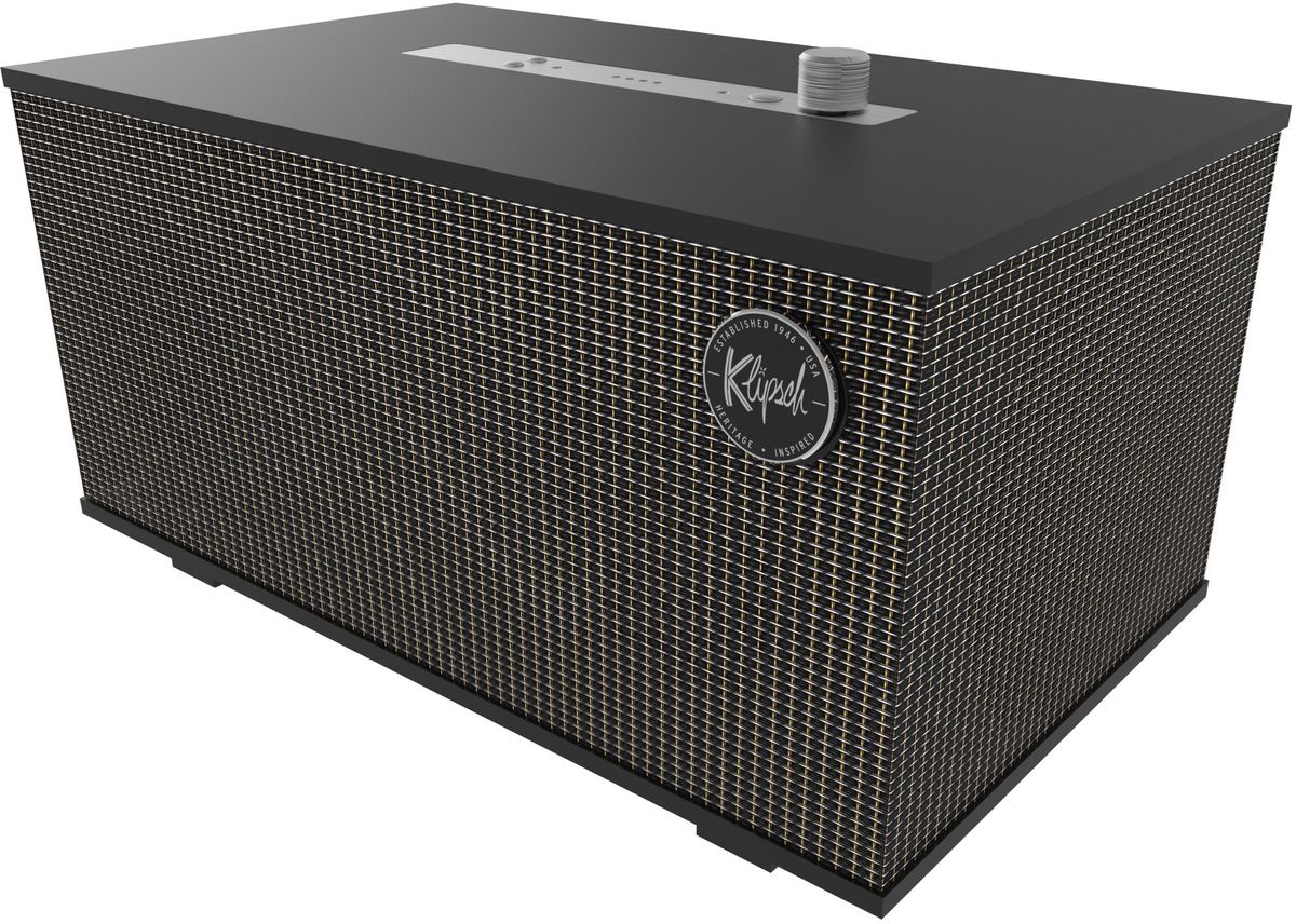 Enceintes intelligentes Klipsch The Three Google Noir mat