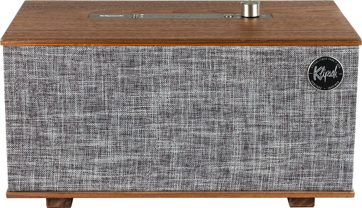 Enceintes intelligentes Klipsch The Three Google Noyer