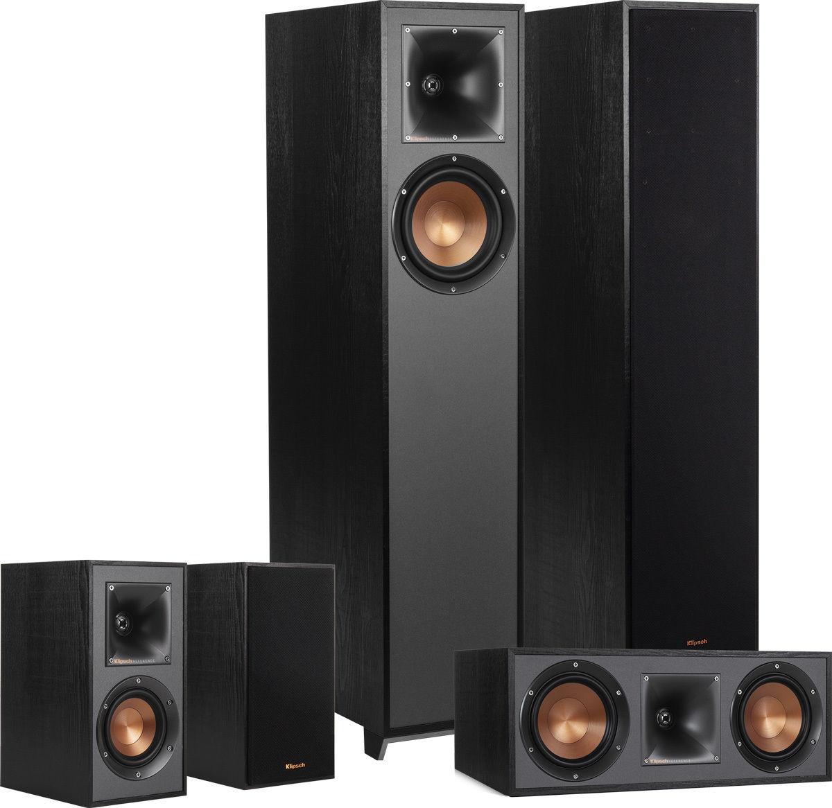 Packs d'enceintes grand spectacle Klipsch R-610F HCM 5.0