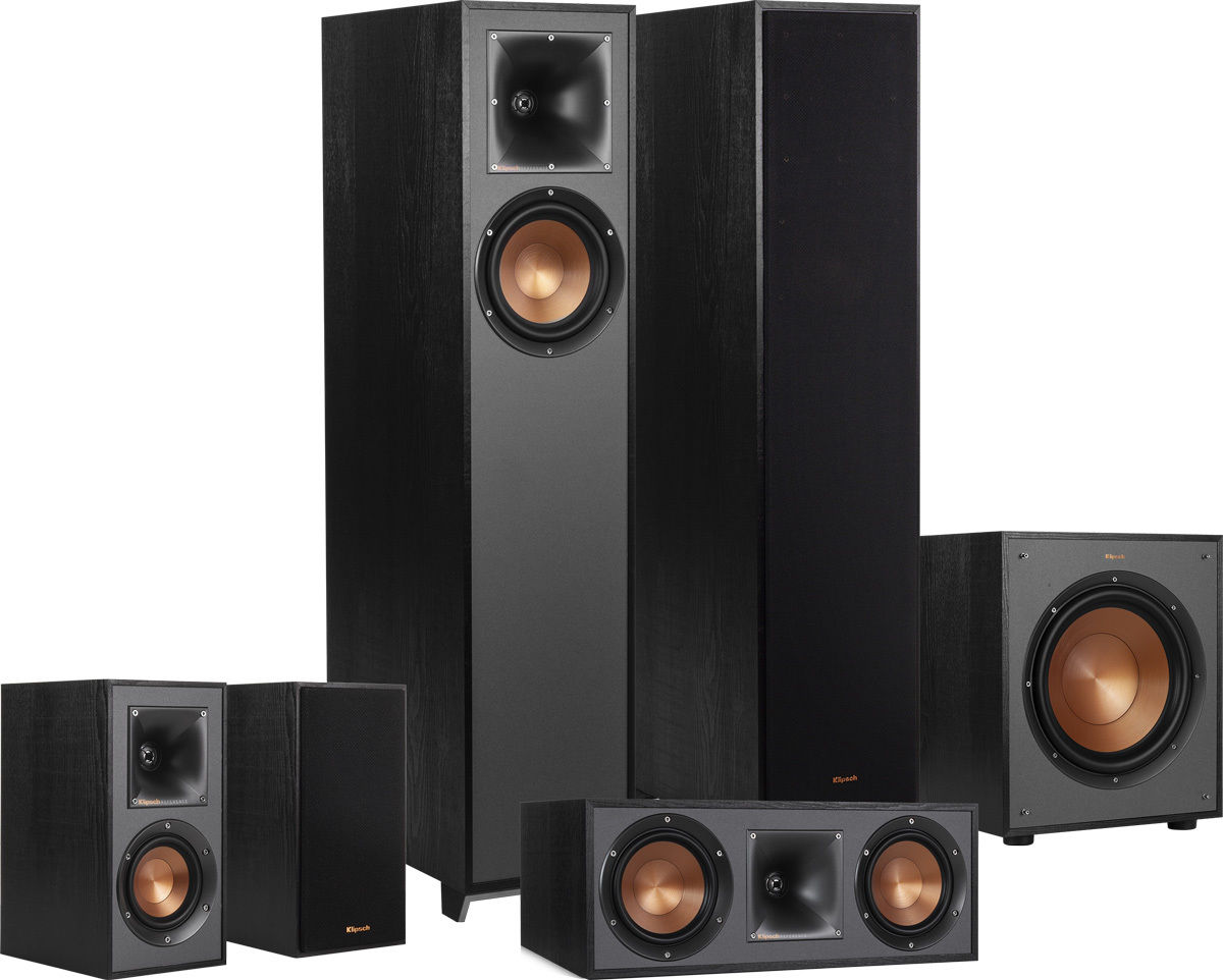 Packs d'enceintes grand spectacle Klipsch R-610F HCM 5.1
