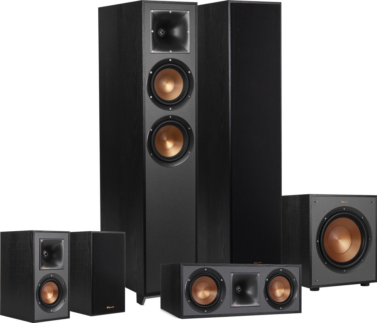 Packs d'enceintes grand spectacle Klipsch R-620F HCM 5.1