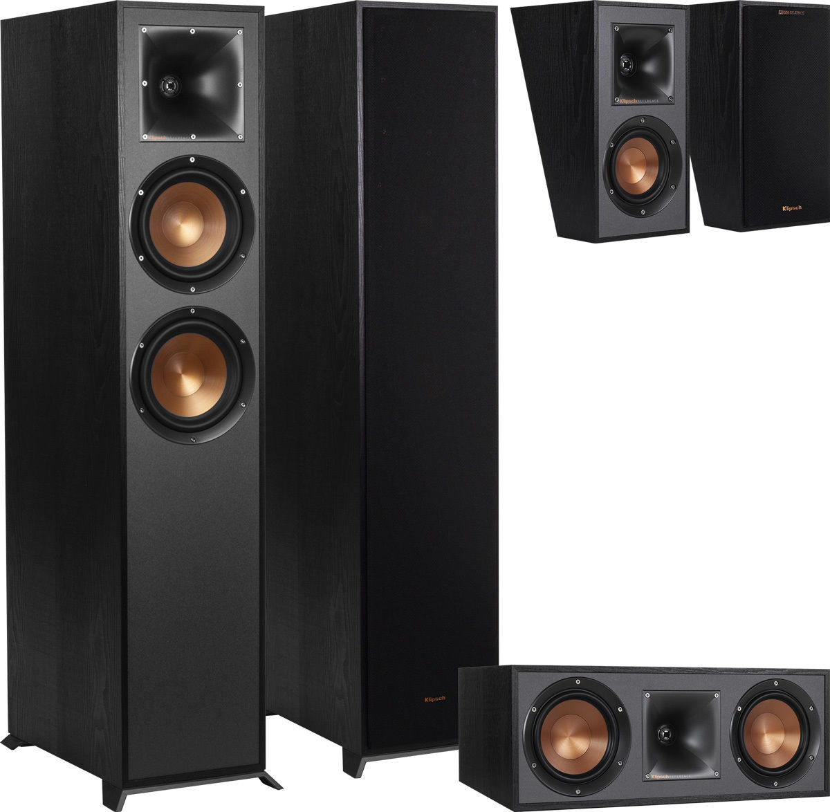 Packs d'enceintes grand spectacle Klipsch R-620F HCS 5.0