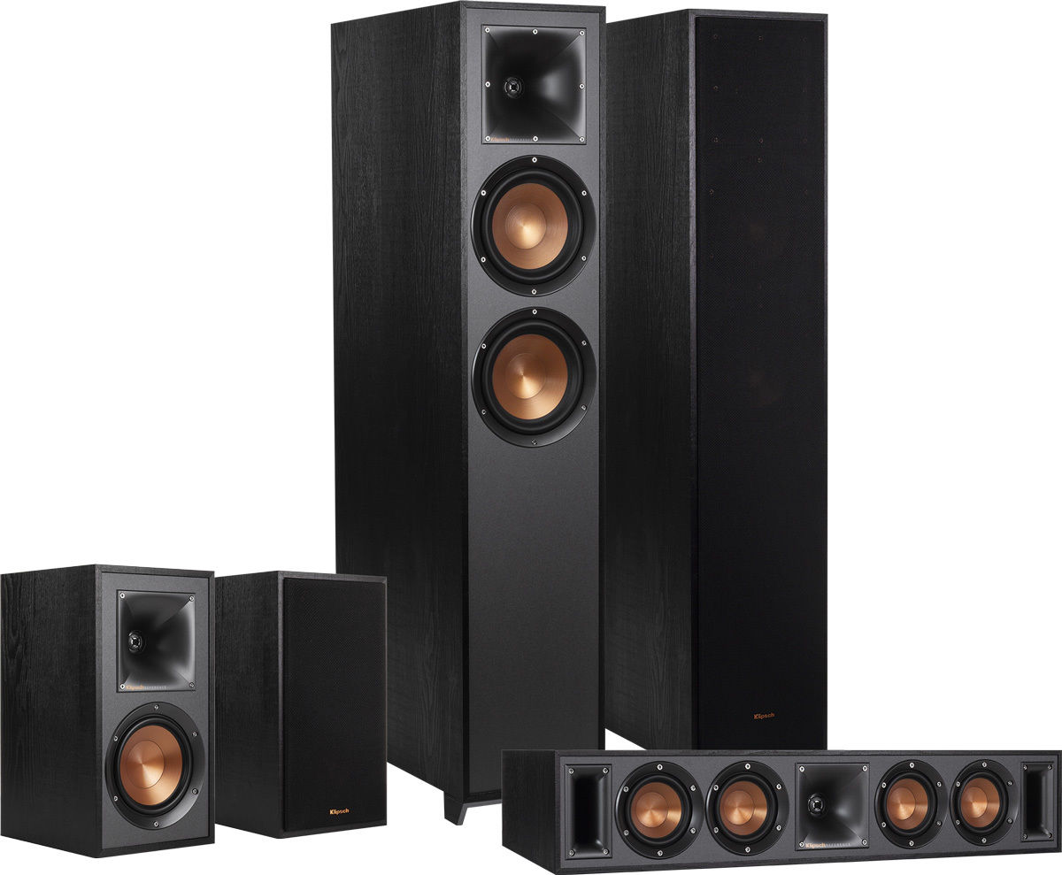 Packs d'enceintes grand spectacle Klipsch R-625FA HCM 5.0.2