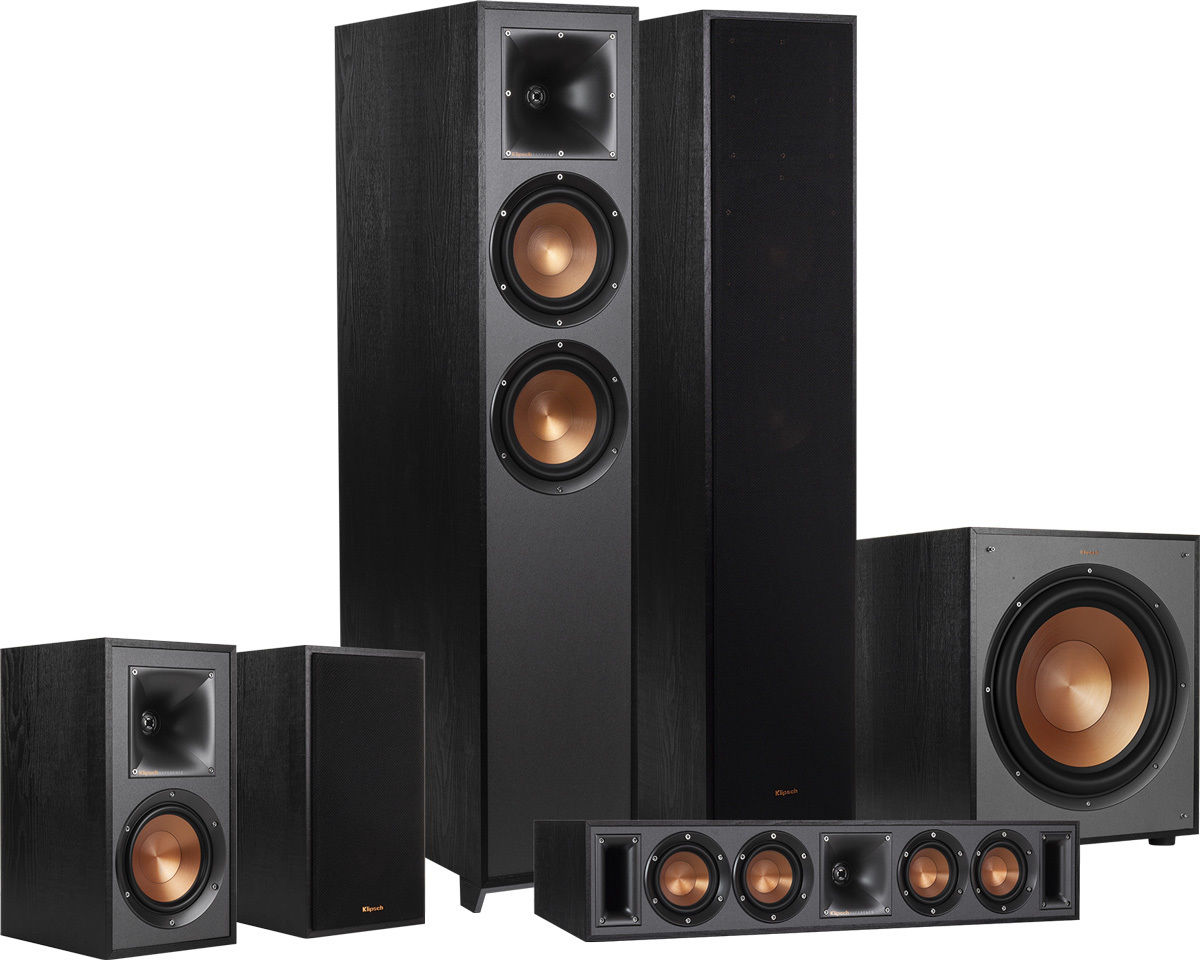 Packs d'enceintes grand spectacle Klipsch R-625FA HCM 5.1.2