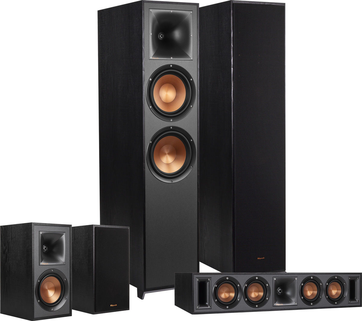 Packs d'enceintes grand spectacle Klipsch R-820F HCM 5.0