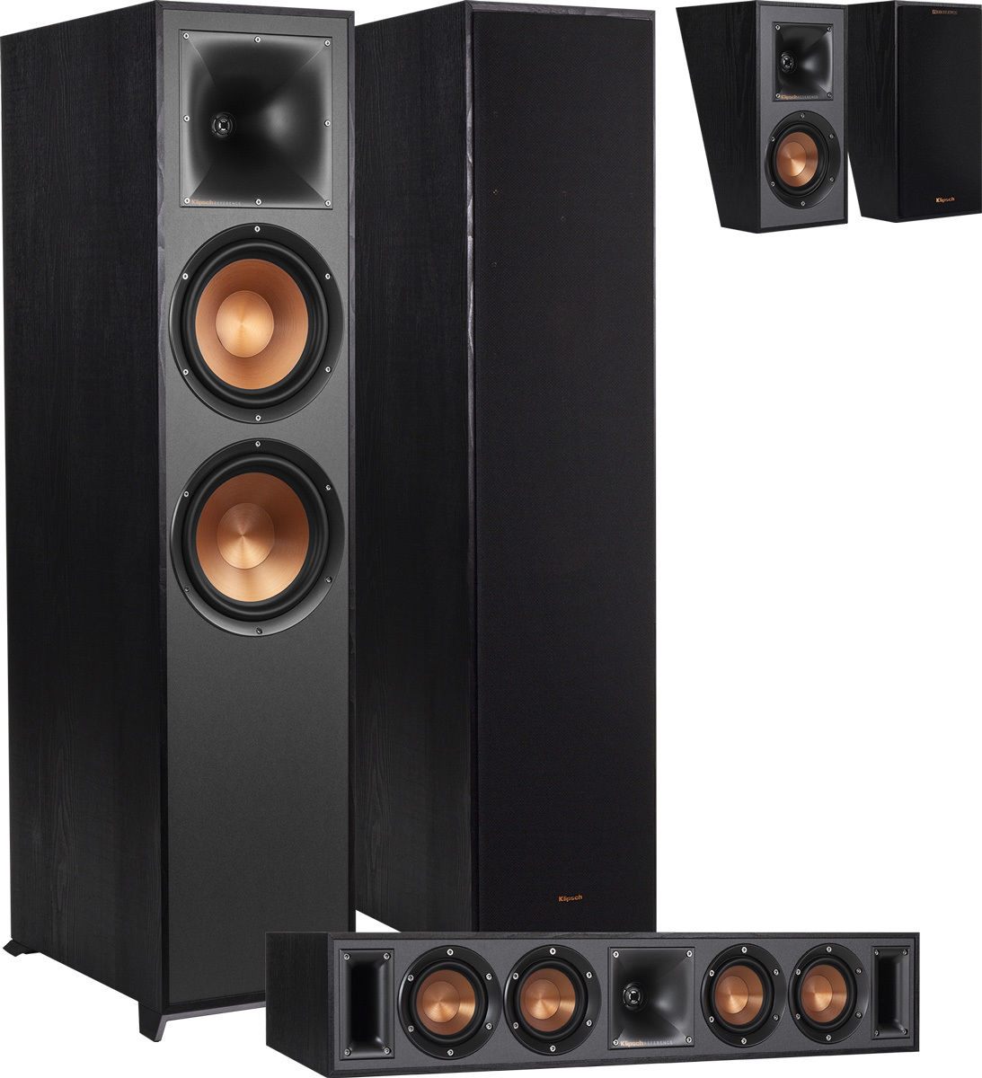 Packs d'enceintes grand spectacle Klipsch R-820F HCS 5.0