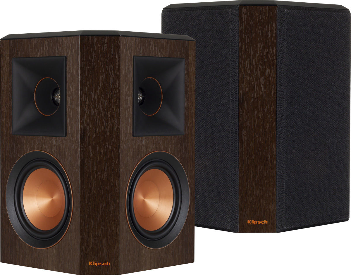 Enceintes surround Klipsch RP-502S Noyer (la paire)