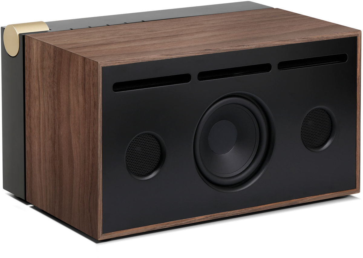 Enceintes connectées La Boite Concept PR / 01 Noyer & Noir
