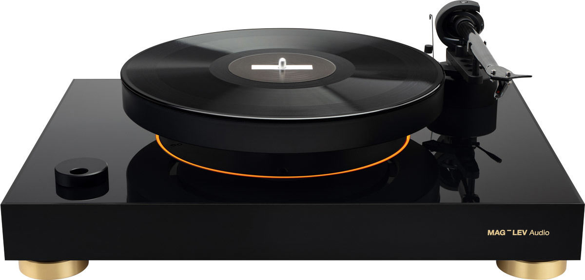 Platines vinyle hi-fi Mag-Lev Audio ML1 Noir & Gold
