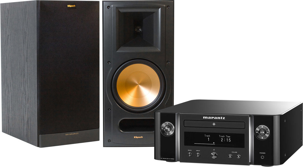 Amplis connectés Marantz Melody X M-CR612 Noir + RB81MKII Noir