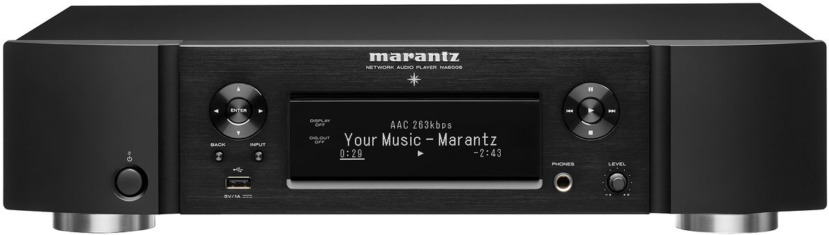 Lecteurs réseau audio Marantz NA-6006 Noir