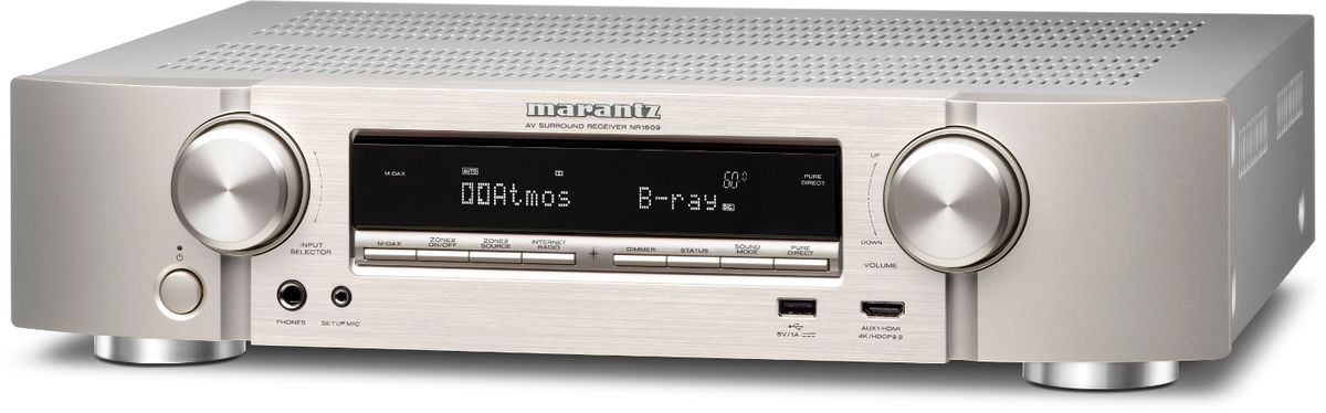 Amplis home-cinéma Marantz NR-1609 Silver Gold