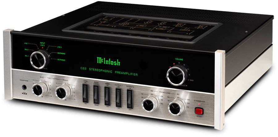 McIntosh C22 MK V - Préamplis hi-fi sur Son-Vidéo.com