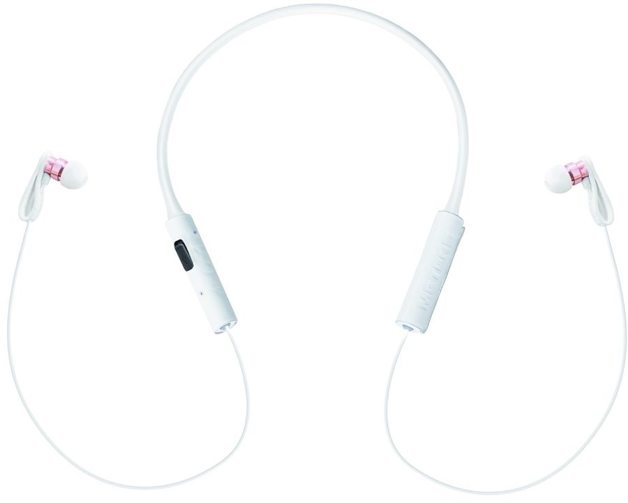 Écouteurs Bluetooth Meters Music M-Ears Bluetooth Blanc & Rose