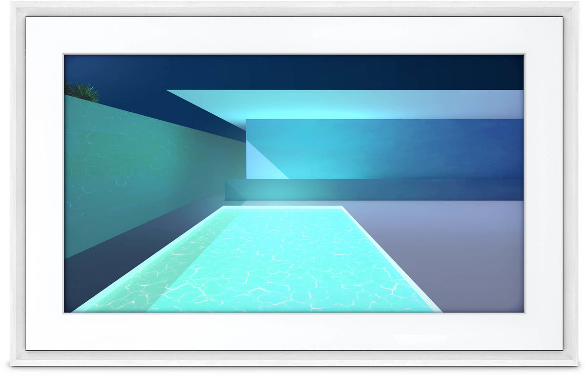 Accessoires home-cinéma Meural Canvas II 27, cadre blanc