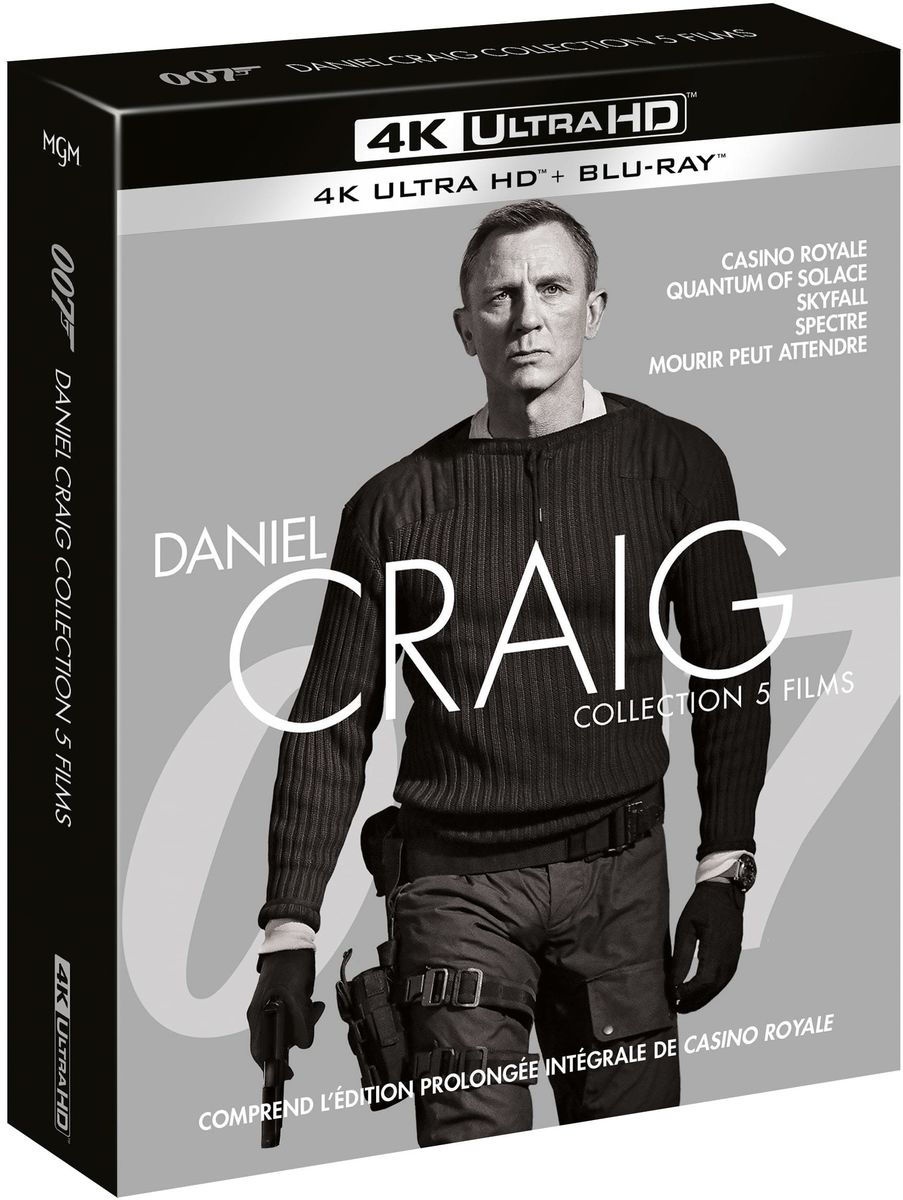 Daniel Craig Combien De Fois James Bond MGM / United Artists Coffret James Bond 007, Daniel Craig - Blu-ray
