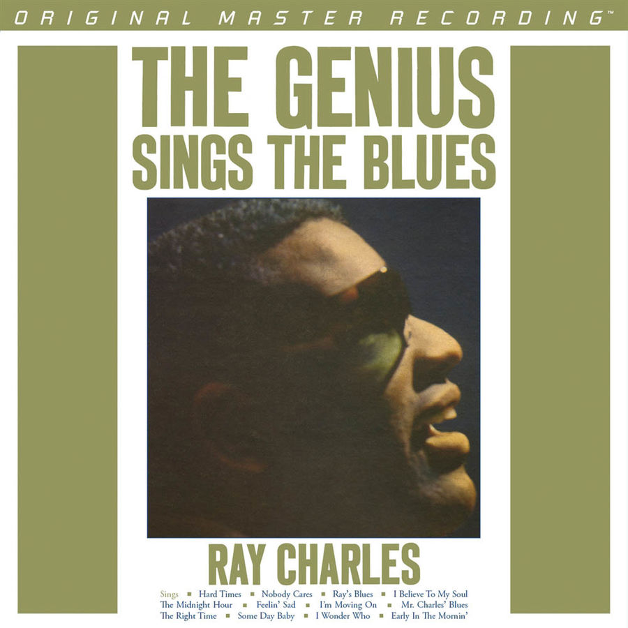 Disques vinyle Funk Soul MoFi Ray Charles - The Genius Sings The blues