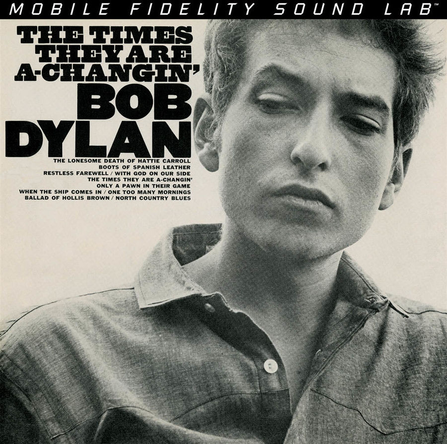 Disques vinyle Rock Pop MoFi Bob Dylan - The Times They Are A Changin'