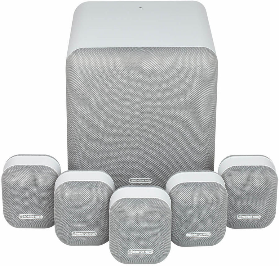 Packs d'enceintes compactes Monitor Audio Mass 5.1 Blanc (Mist)