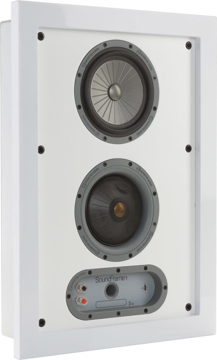 Enceintes encastrables Monitor Audio SoundFrame 1 In-Wall Blanc