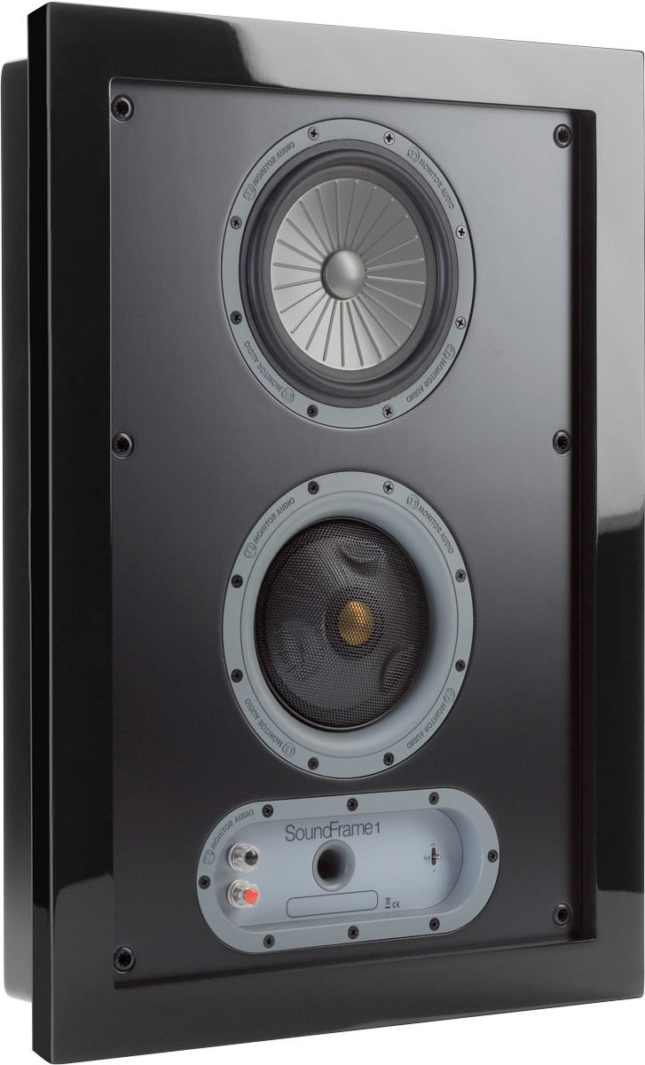 Enceintes encastrables Monitor Audio SoundFrame 1 In-Wall Noir
