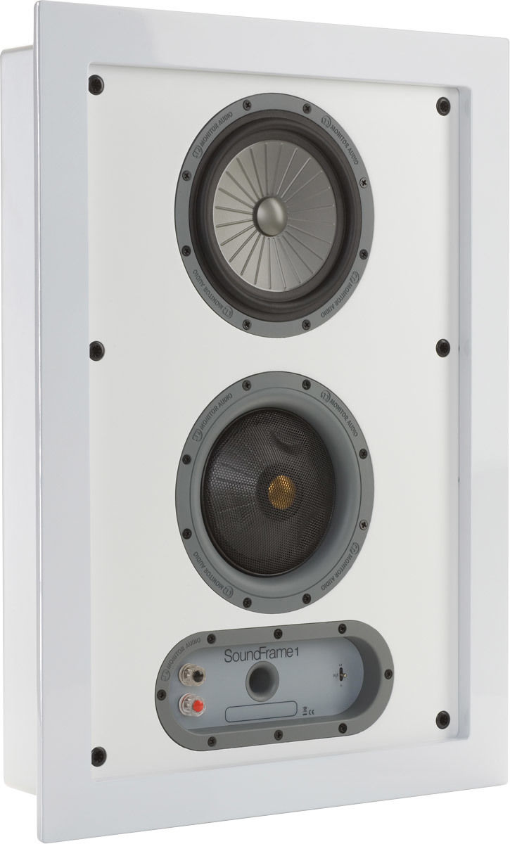 Enceintes encastrables Monitor Audio SoundFrame 1 On-Wall Blanc