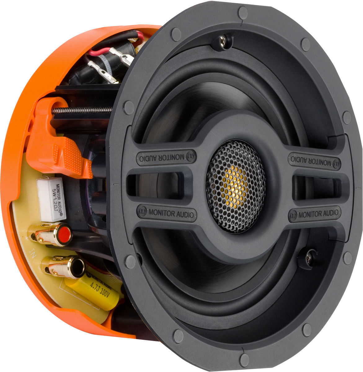 Enceintes encastrables Monitor Audio Slim CS140 Grille Carrée