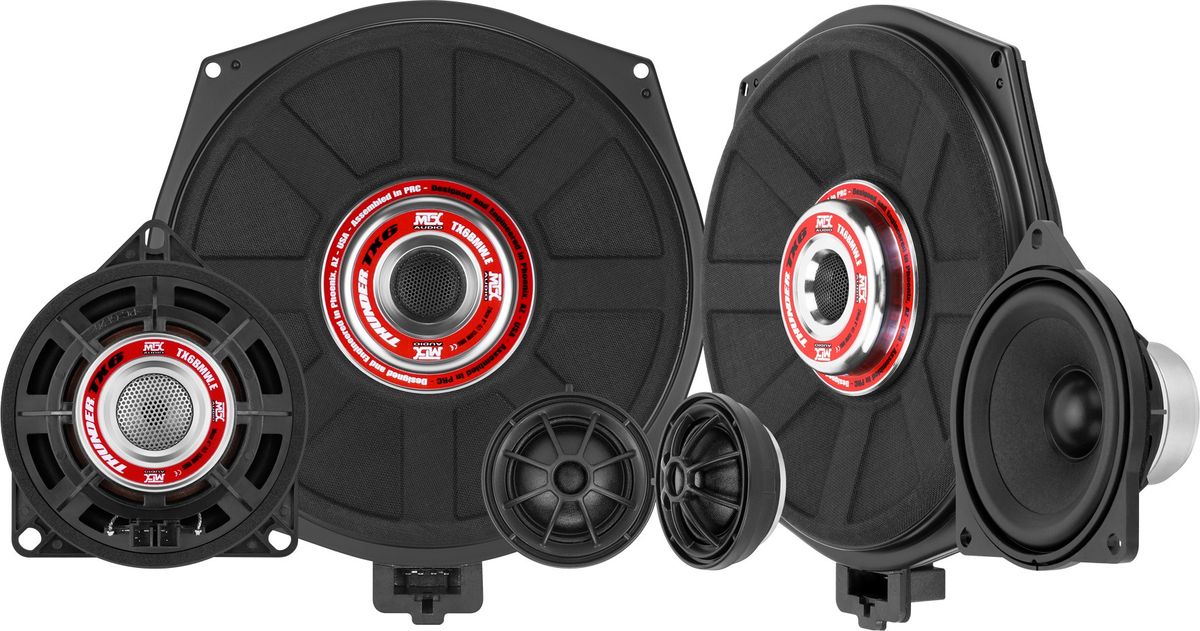 Anneaux Adaptateurs Haut-Parleurs Tomzz Pour BMW E46 - Compatible Haut-Parleurs DIN 165mm