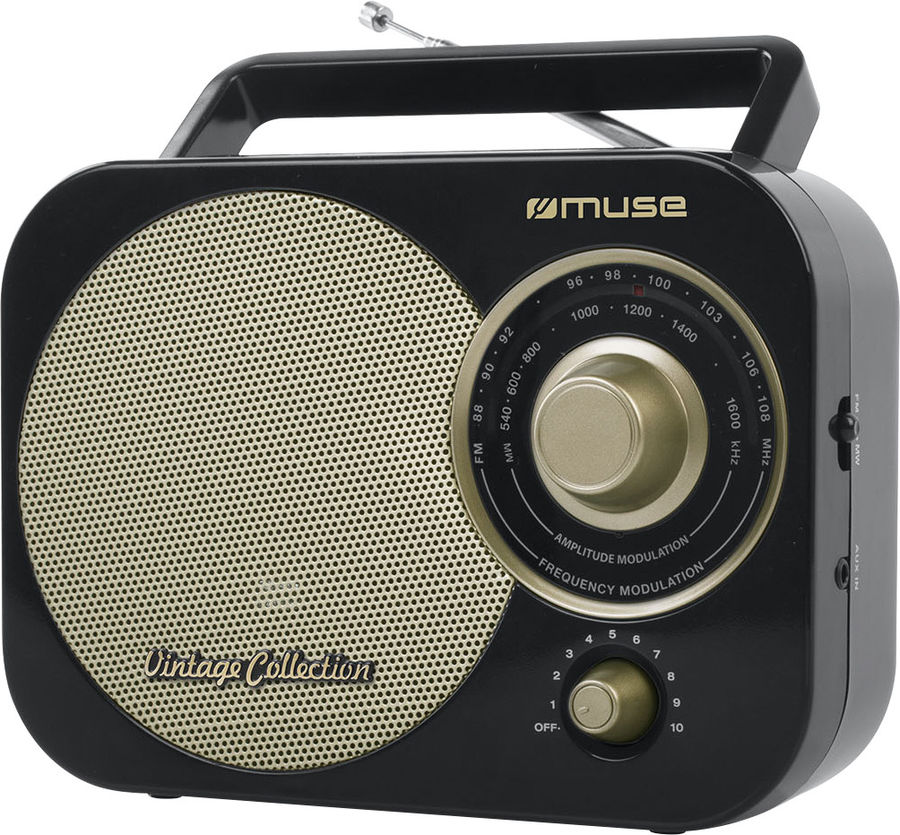 Radios portables Muse M-055 Noir