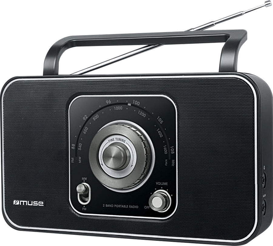 Radios portables Muse M-069R Noir