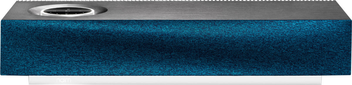 Enceintes connectées Naim mu-so 2 Aluminium + grille Bleue (Peacock)