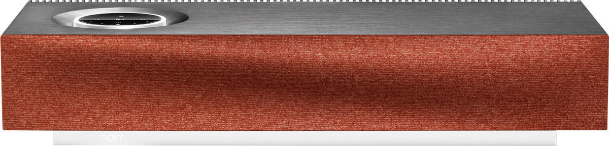Enceintes connectées Naim mu-so 2 Aluminium + grille Orange (Terracotta)