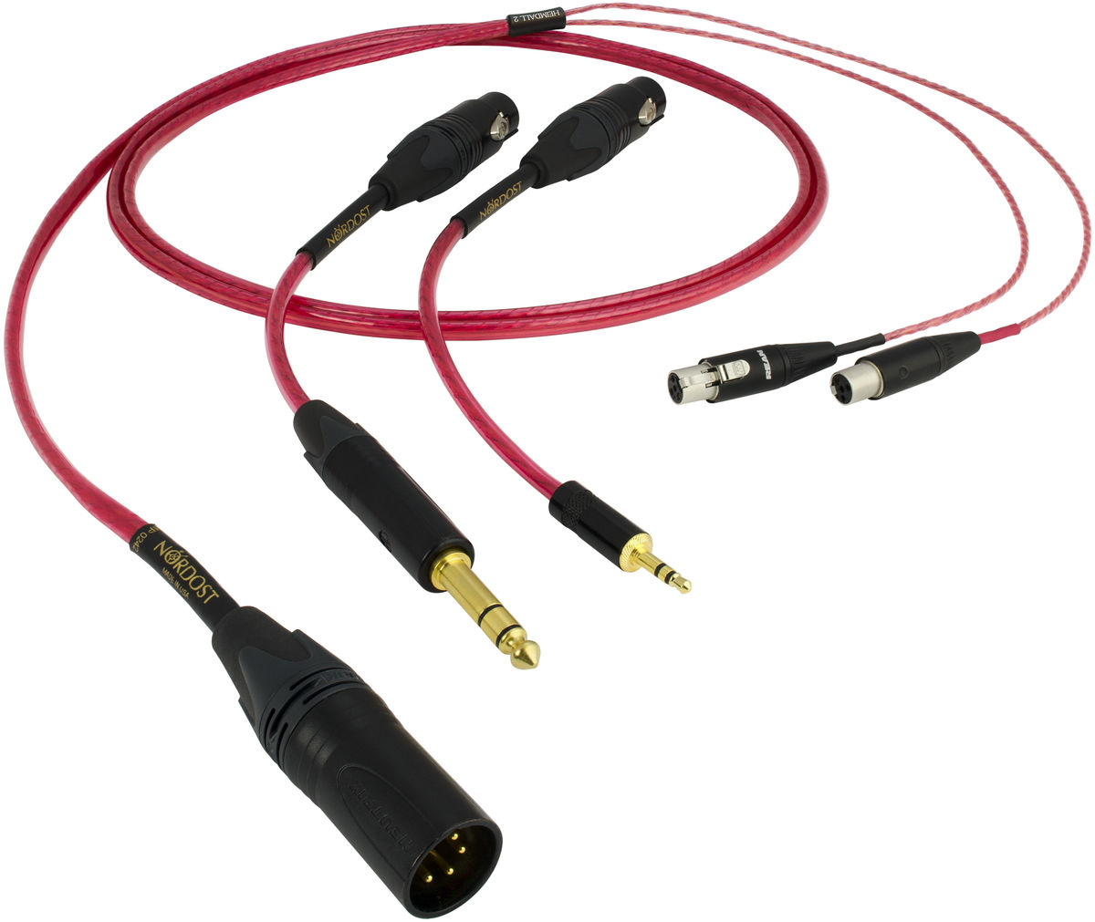 Câbles casques Nordost Heimdall 2 XLR Femelle 4 Pin vers Mini-jack 3,5 mm (2 m)