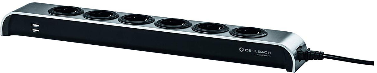 Conditionneurs secteur Oehlbach Power Socket 505 Gris