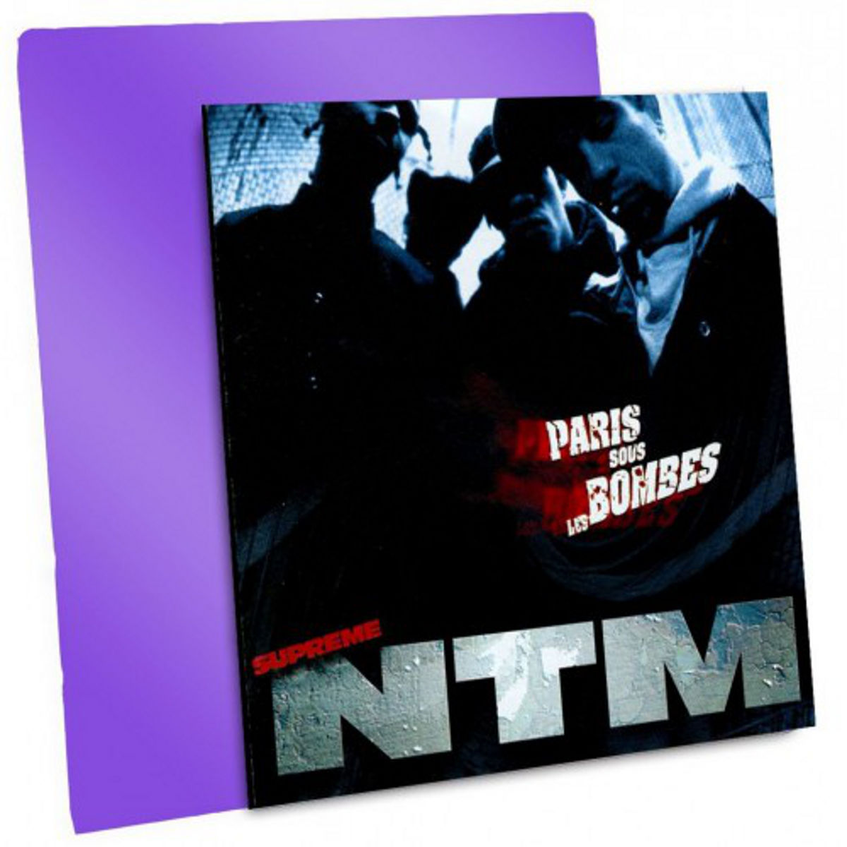 Pochettes vinyle PG Plastique Intercalaire Violet pour 33T