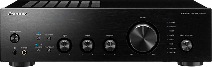 Amplis hi-fi stéréo Pioneer A-40AE Noir