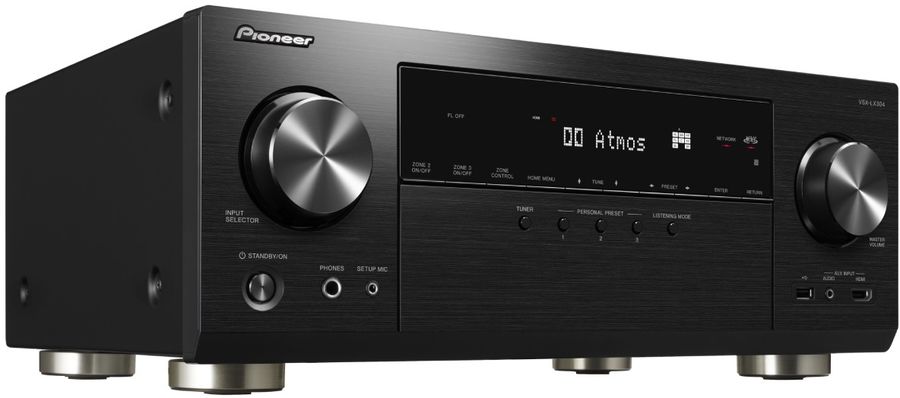 Amplis home-cinéma Pioneer VSX-LX304 Noir