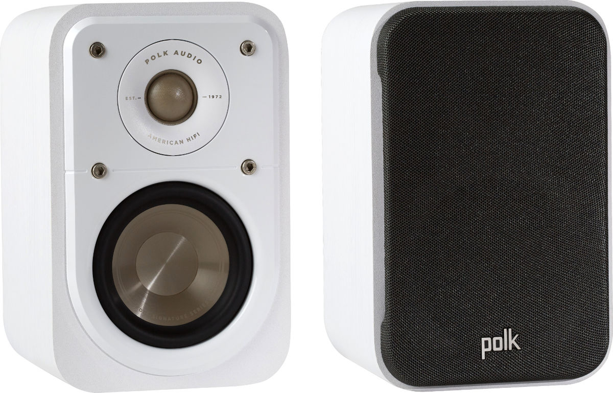 Polk Signature S10 Blanc - Enceintes bibliothèque